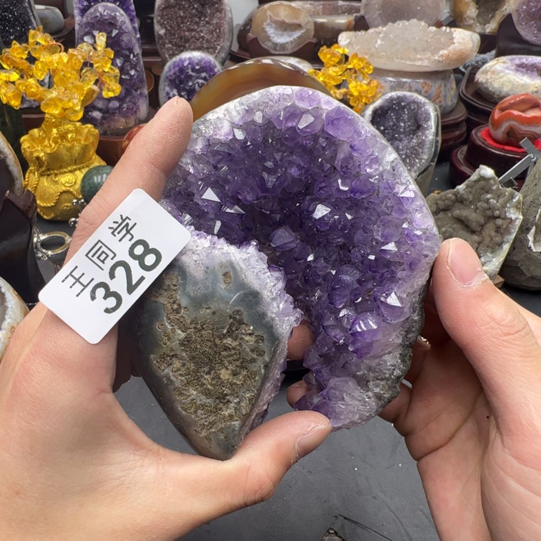 水晶水晶摆件未镶嵌靜*328