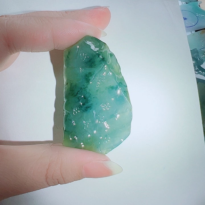 定制翡翠未镶嵌天然翡翠包工