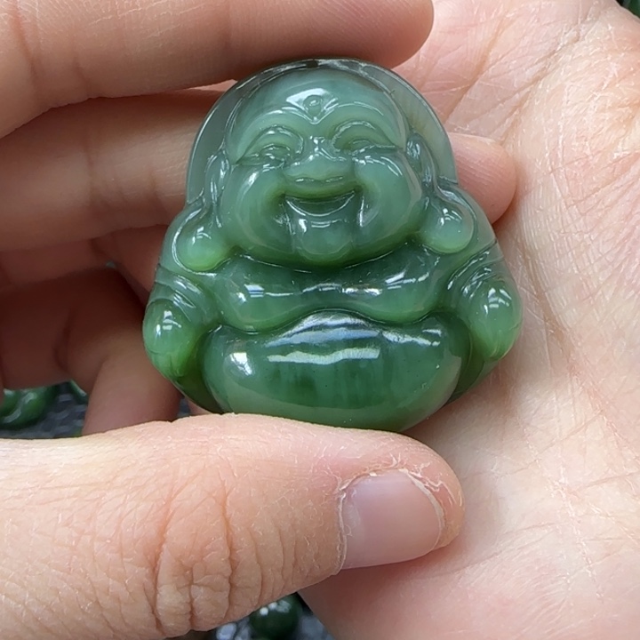 和田玉（碧玉）吊坠未镶嵌