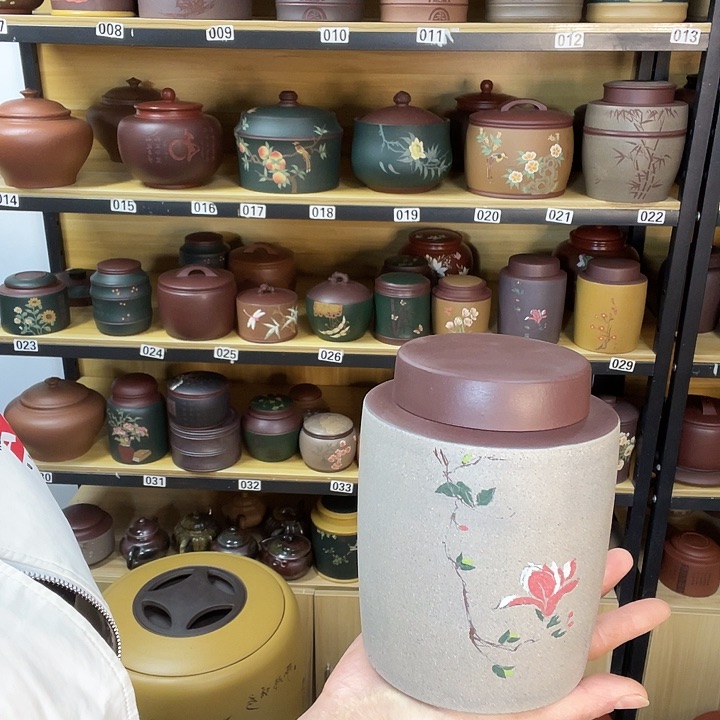 紫砂茶叶罐紫砂茶叶罐