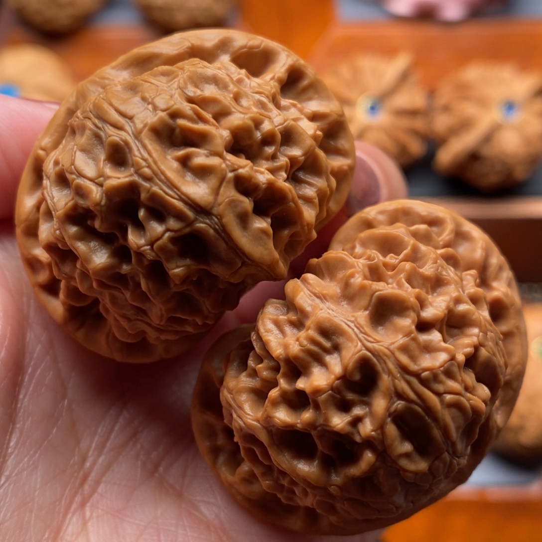 文玩核桃把件42尺寸宫灯