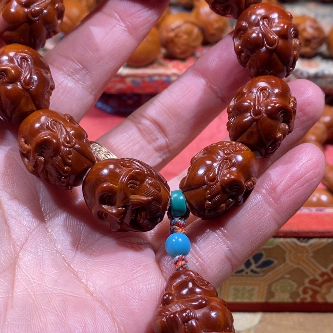 赵***运手串/手链橄榄核殷派十八罗汉