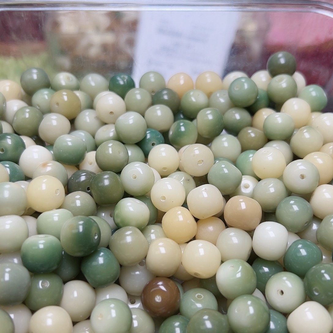 菩提根/象牙果吊坠瑕疵12非料平果100颗