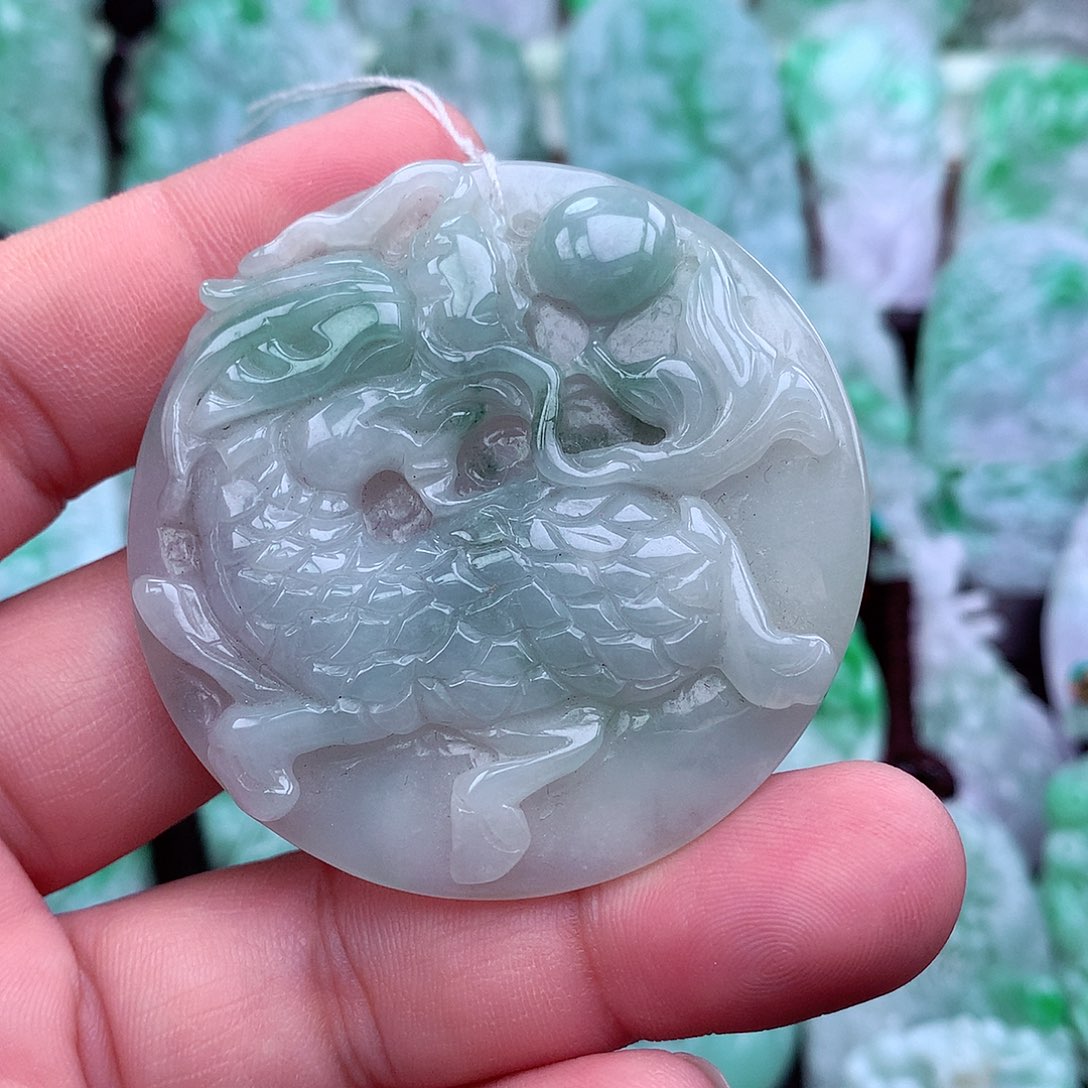 翡翠吊坠(不含链)未镶嵌