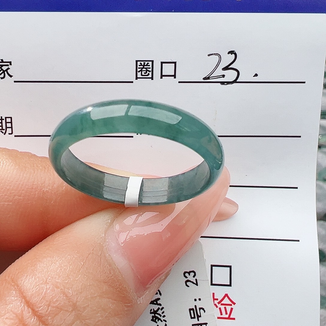 未镶嵌戒指翡翠大**利翡翠