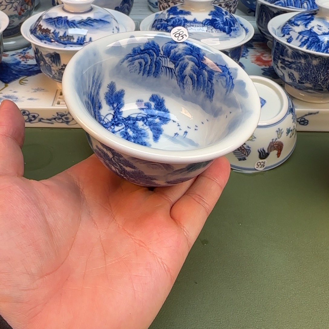 彦祖纯手工手工手绘茶具185