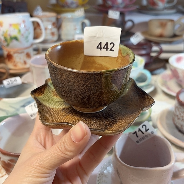 瓷片一套茶杯福利款