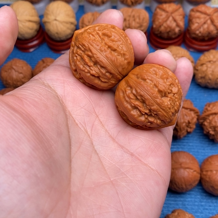 南***火把件文玩核桃蚁王