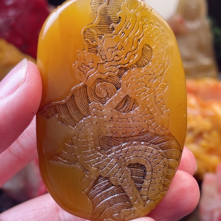 寿山石结晶地田黄