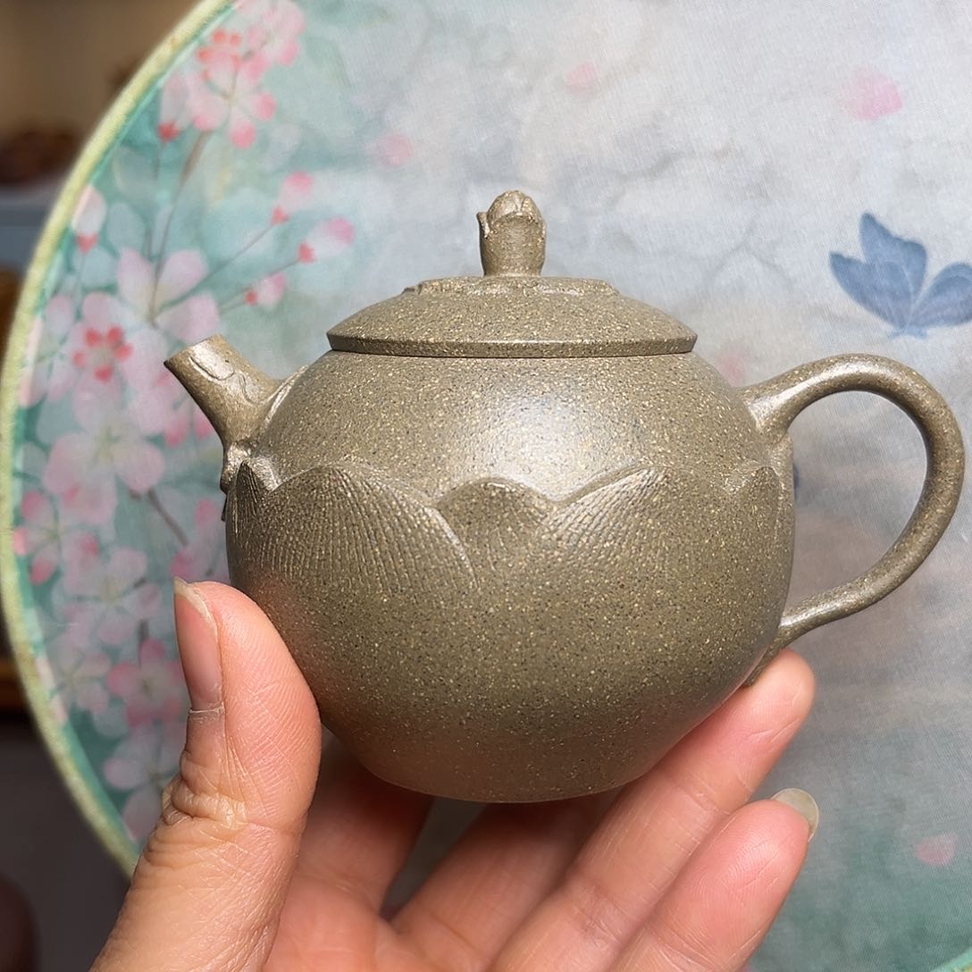 紫砂茶壶小****赞手工制作