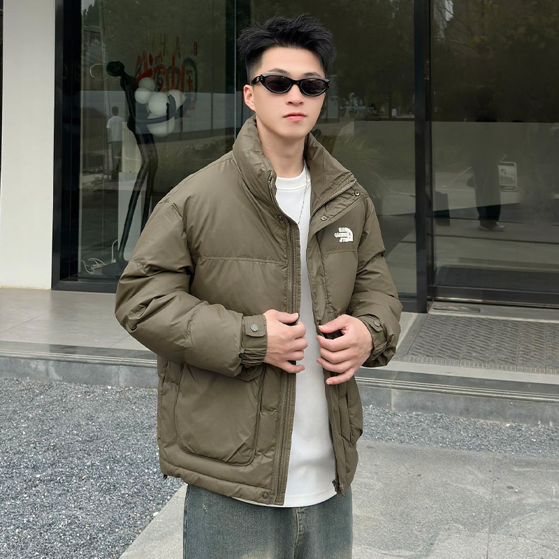 999-8011冬季滑雪保暖锁温时尚休闲短款男士潮流帅气百搭棉外套