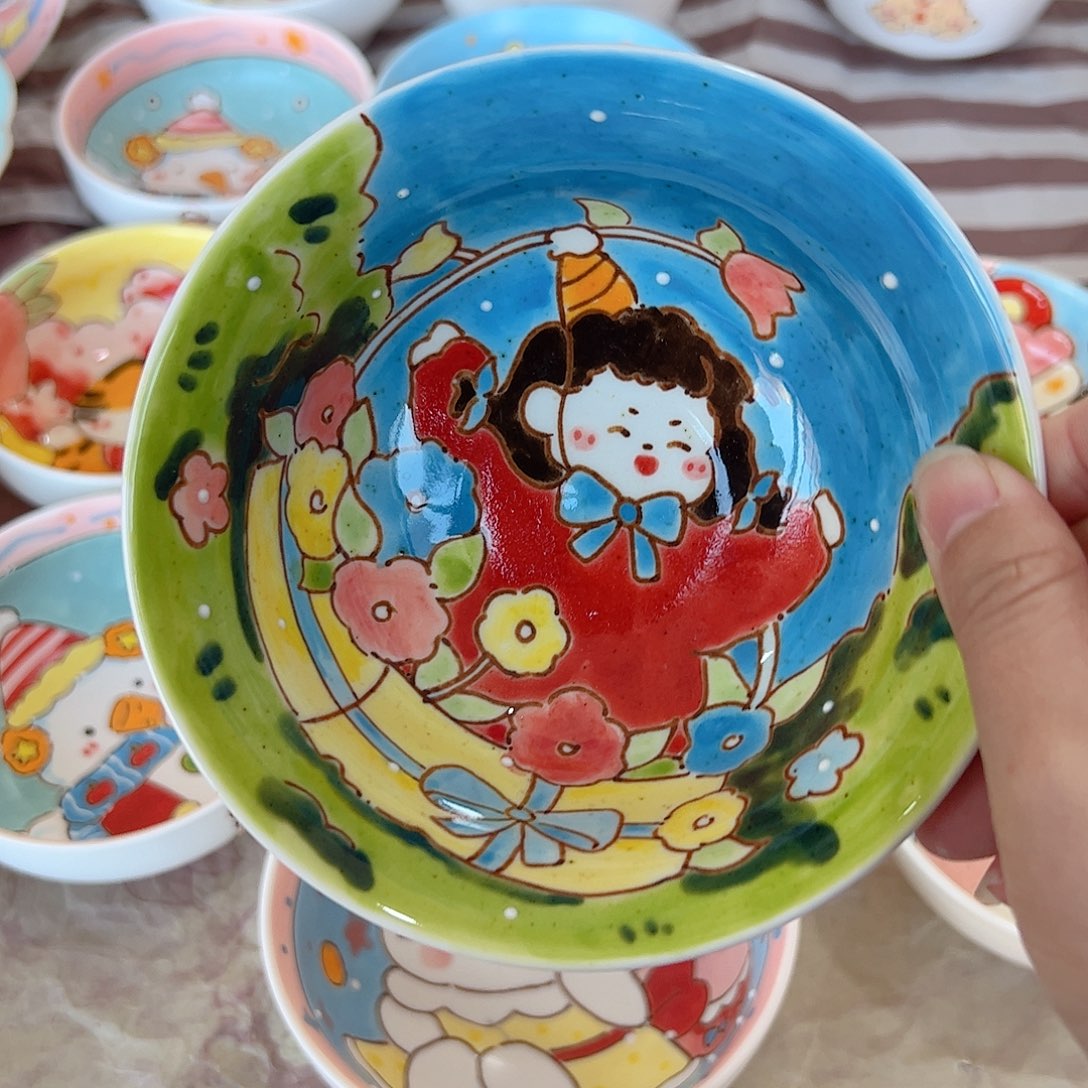 ****猫陶摆件景德镇陶瓷