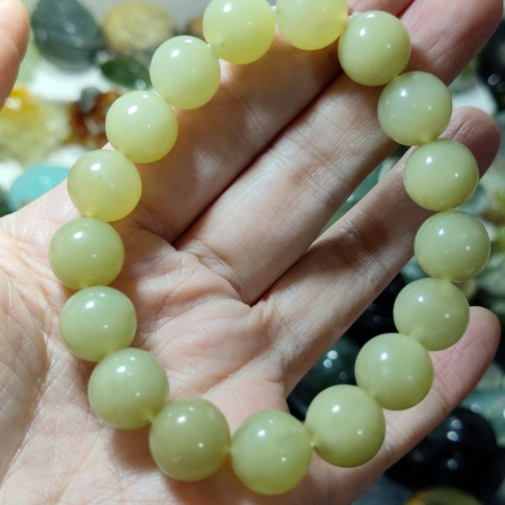 岫玉手串款式未镶嵌