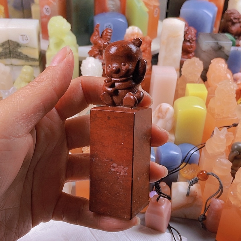 【闪购商品】萧山红青田石雕艺术品