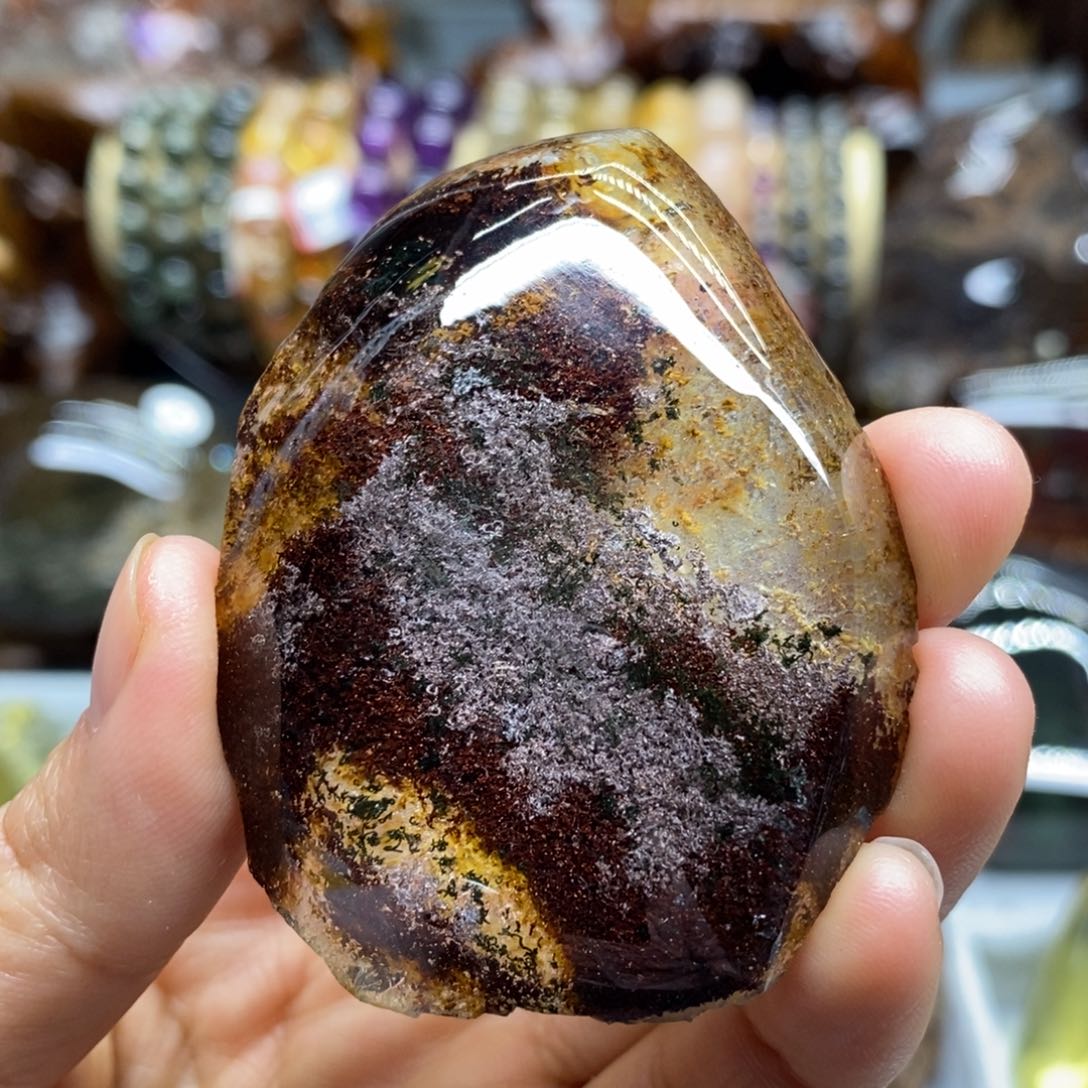 水晶原石手把摆件未镶嵌