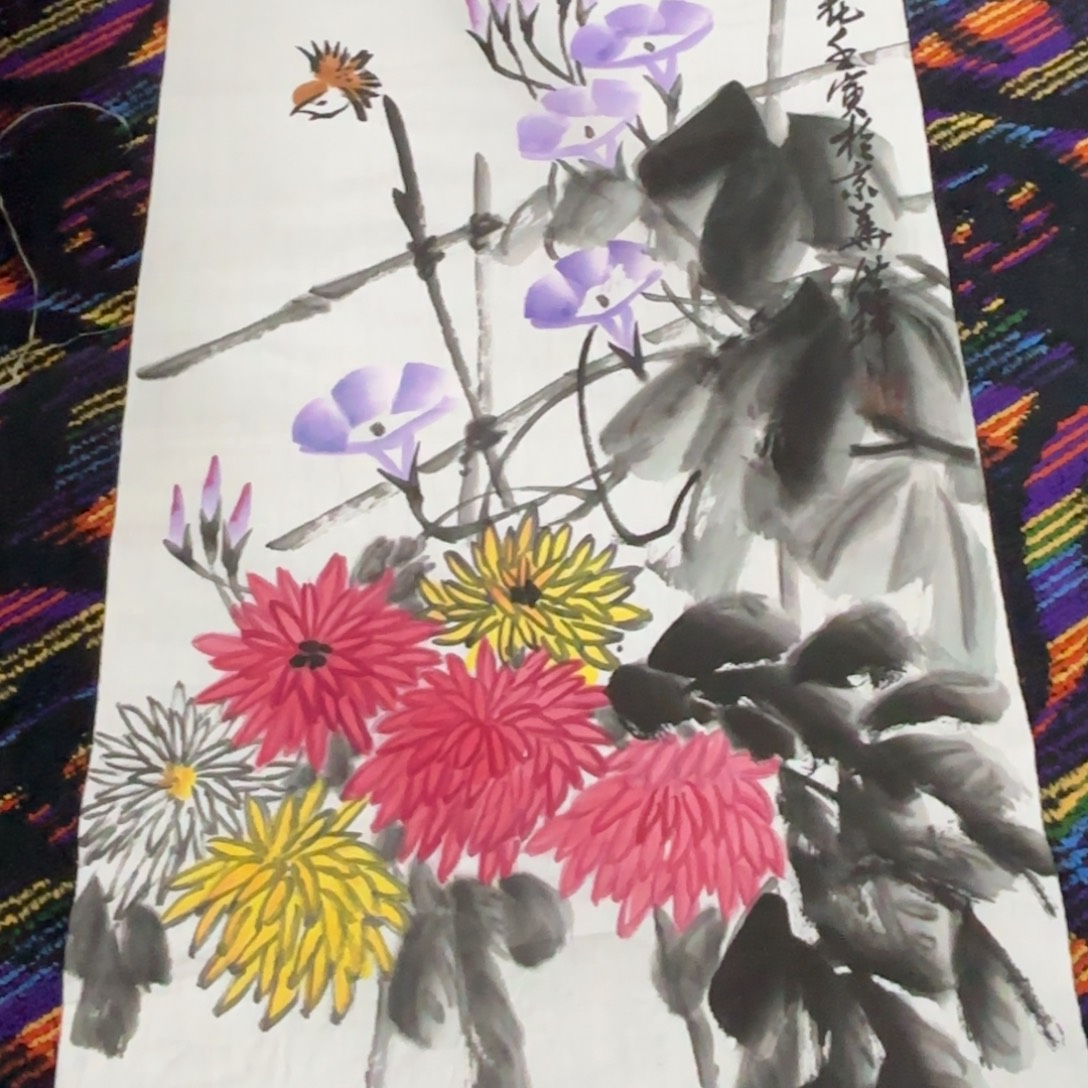 国画张芳华老师作品刘