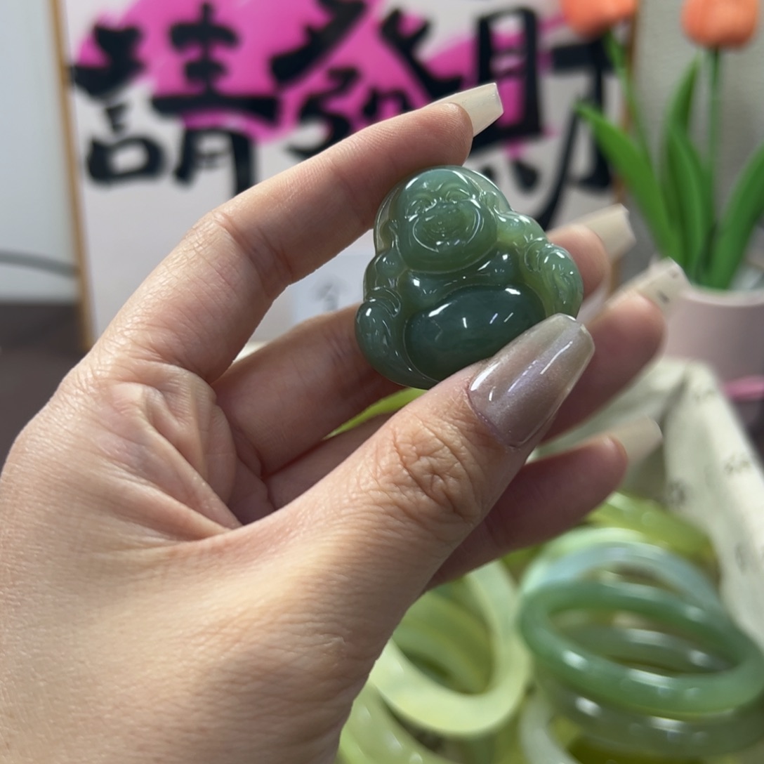 蛇纹石玉手镯未镶嵌188