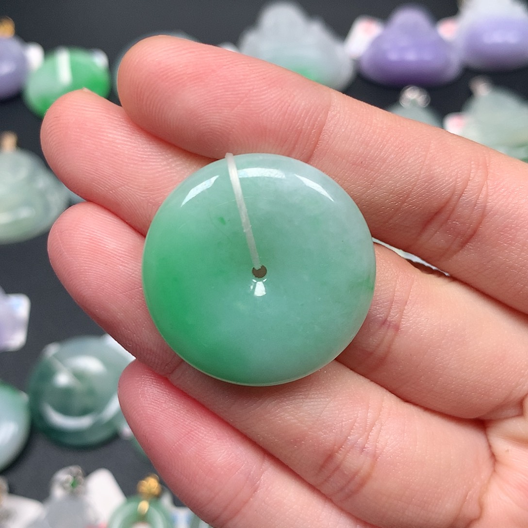 颈饰未镶嵌翡翠翡翠吊坠