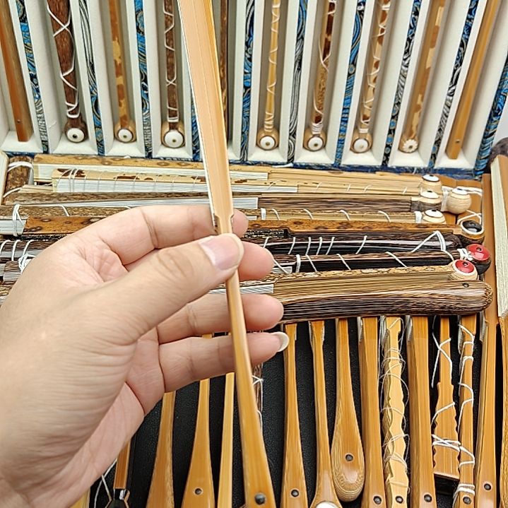 小***级竹子文玩折扇玉竹折扇