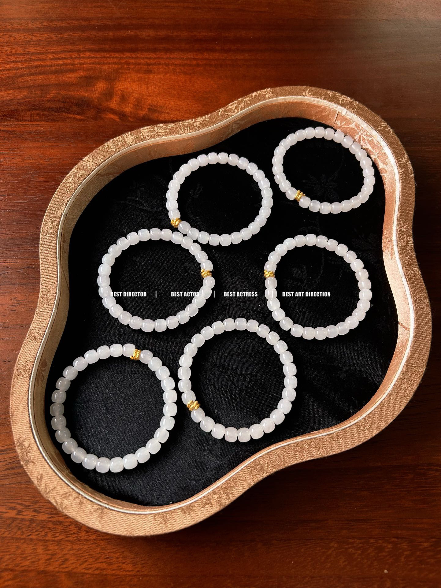 羊脂玉手串卷卷蛇 新年限定