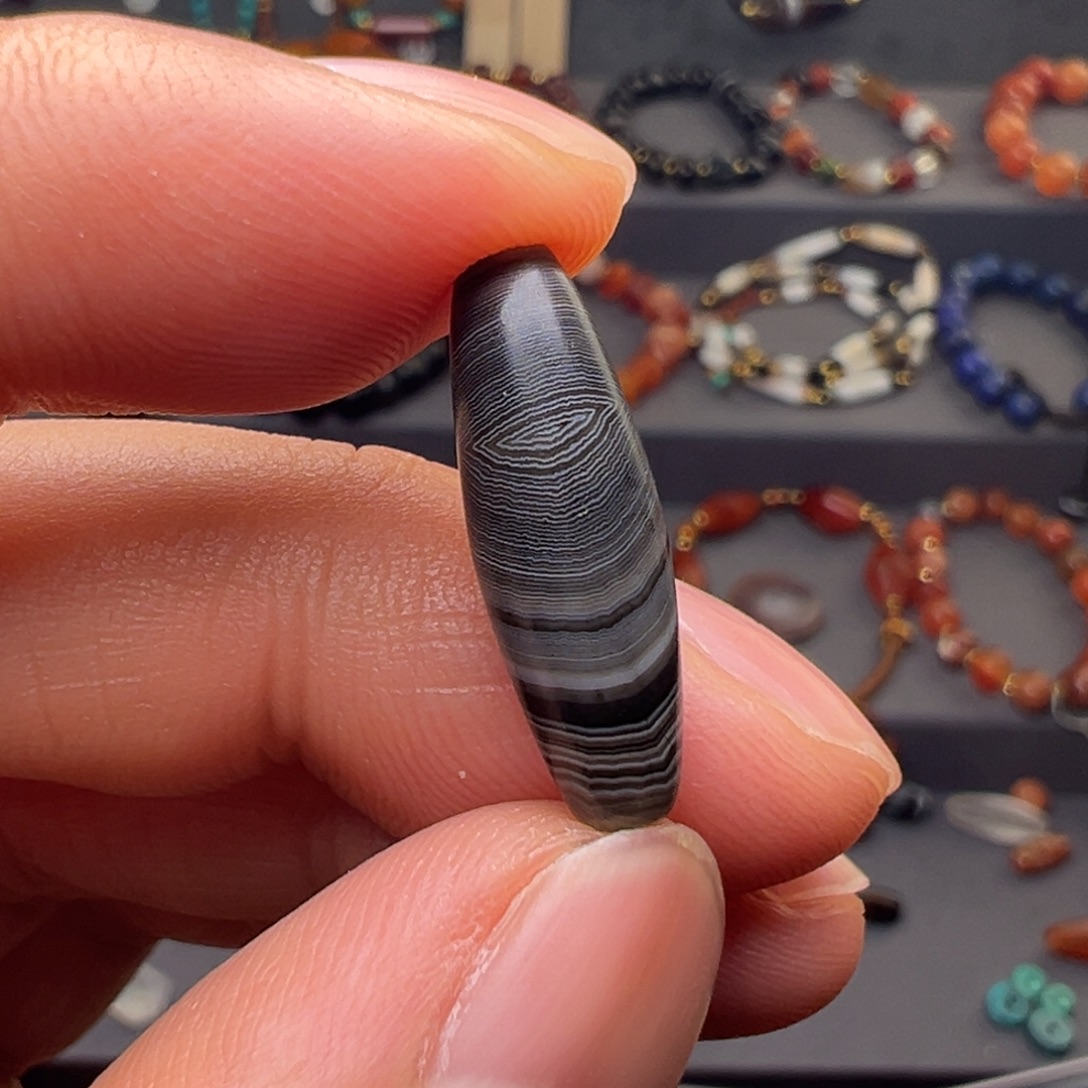 玛瑙/玉髓合金玛瑙对珠