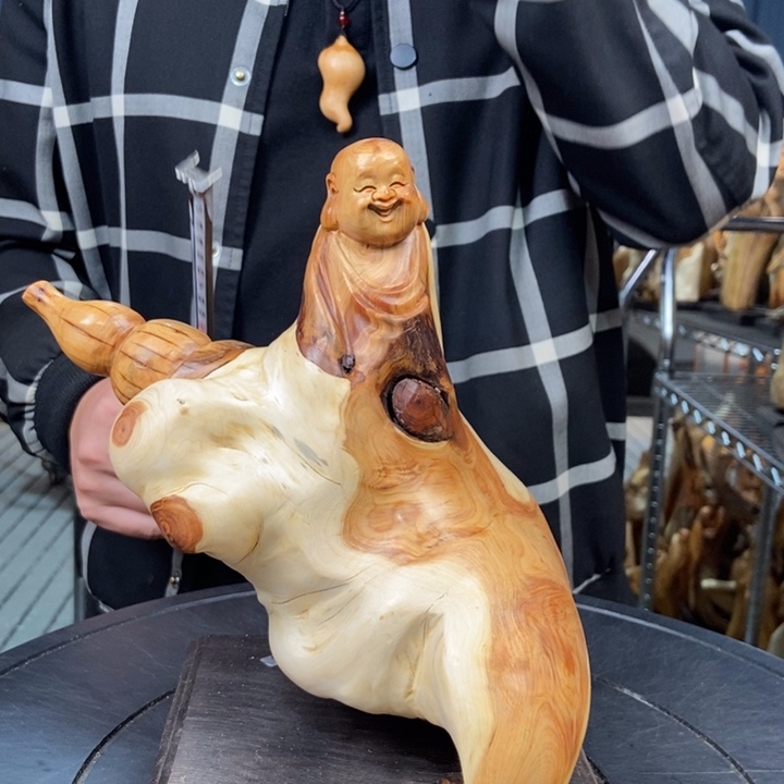 柏木（崖柏）随型摆件