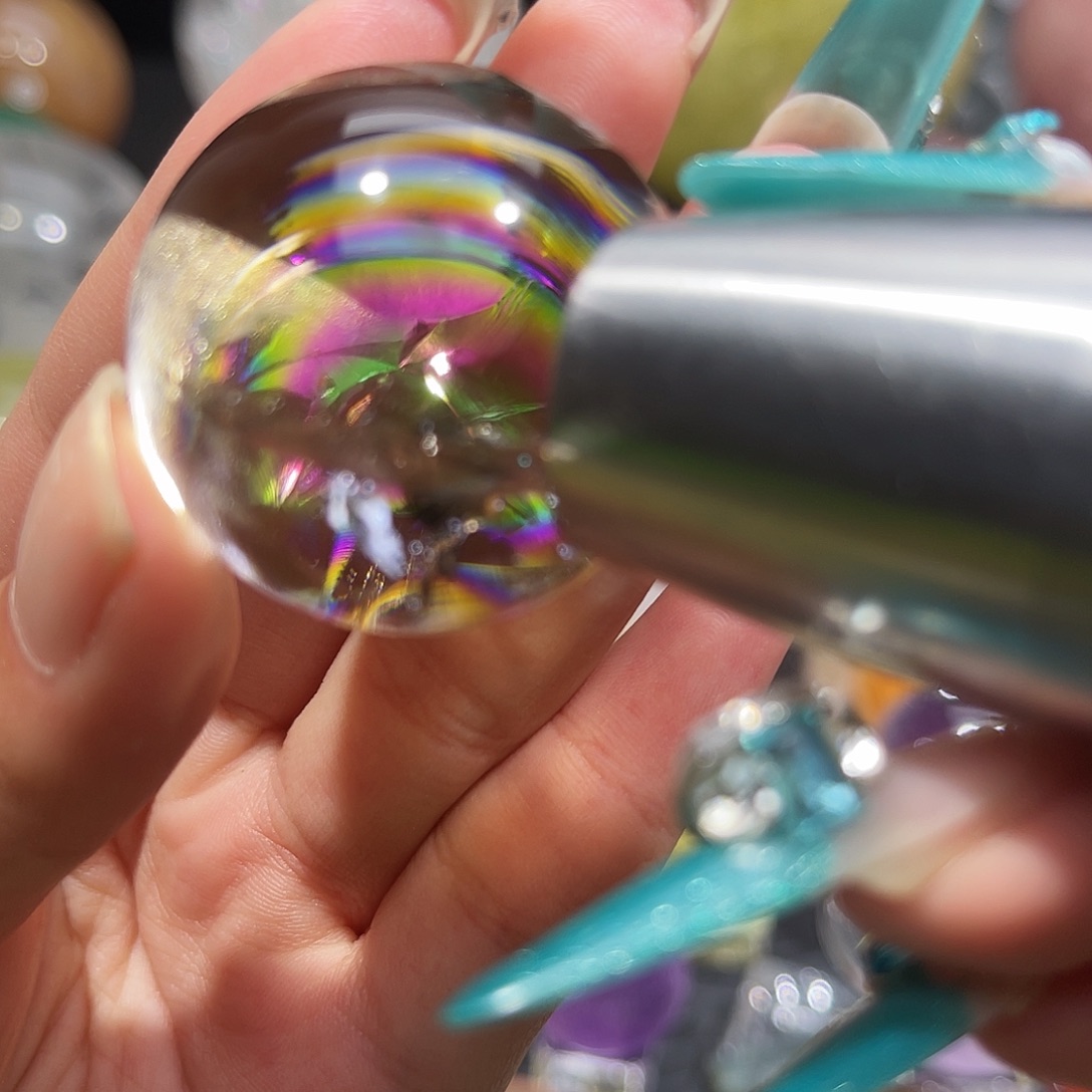 珠宝半成品水晶未镶嵌微瑕3.58