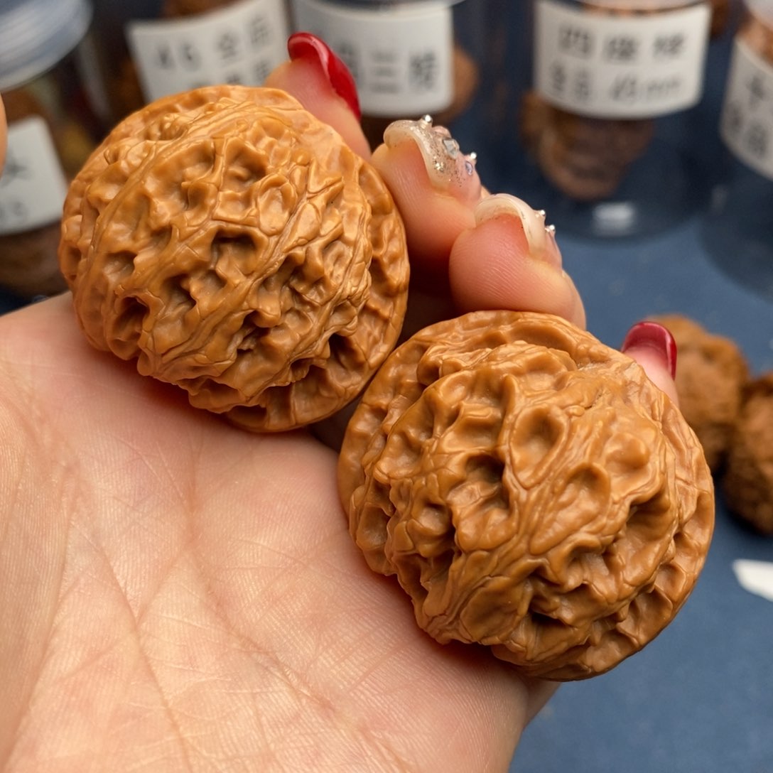 文玩核桃把件全品苹果