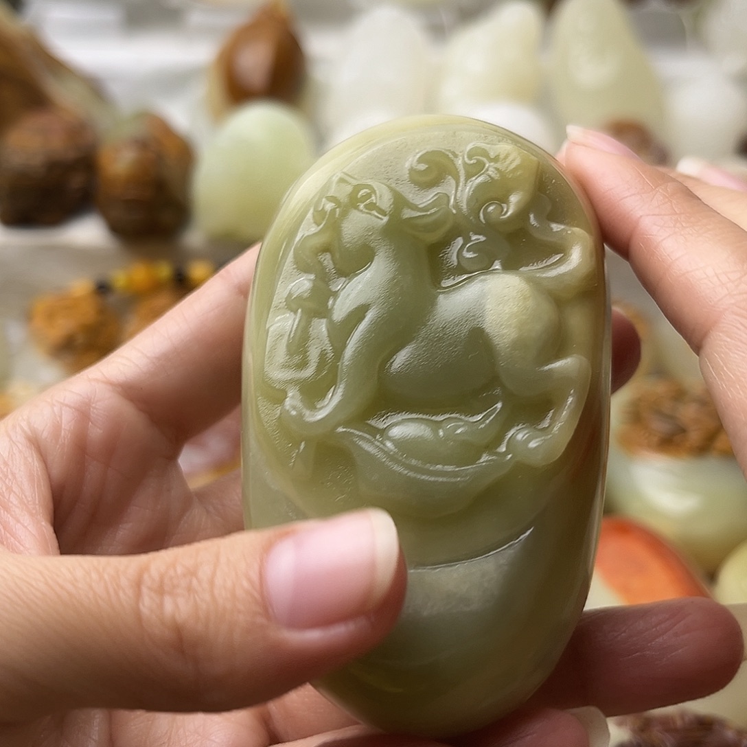 石材古青石不退换狗微瑕