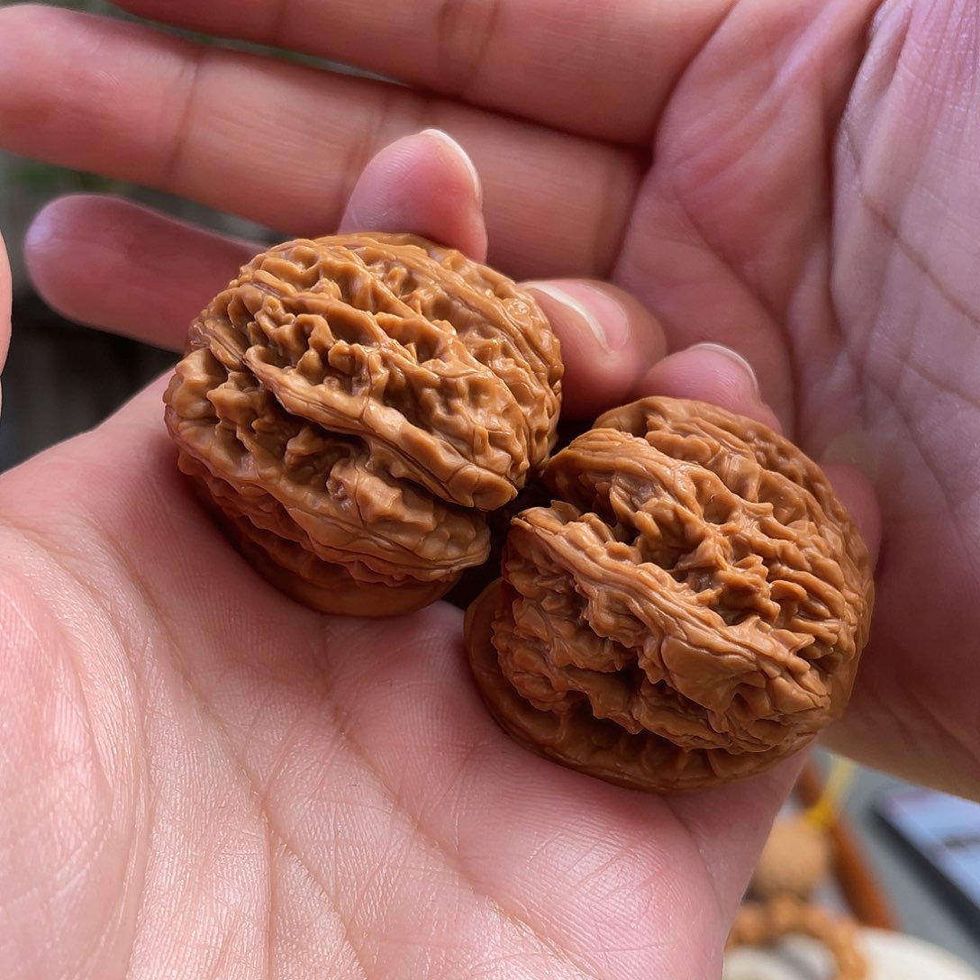 桃核把件37×38尺全品蓟县红马蹄CN01181已打底