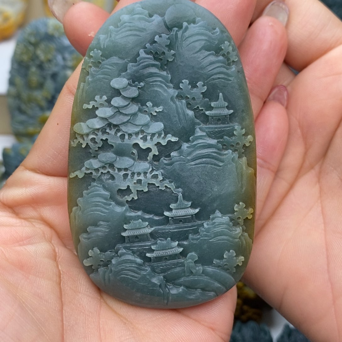 定制翡翠未镶嵌赵*军】