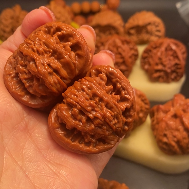 桃核吊坠大*鬼工艺核桃