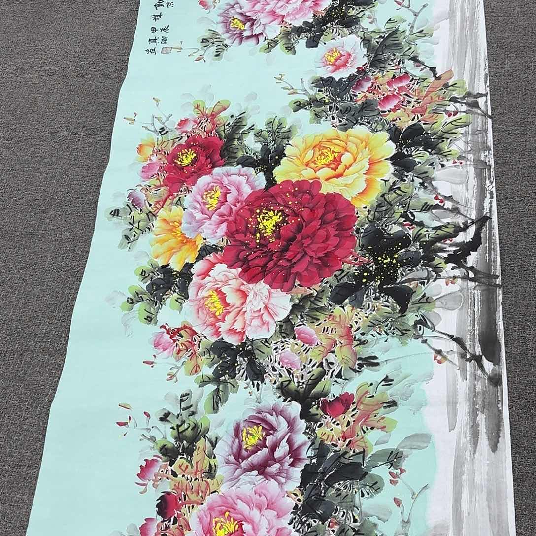 国画国画作品多次在国内外