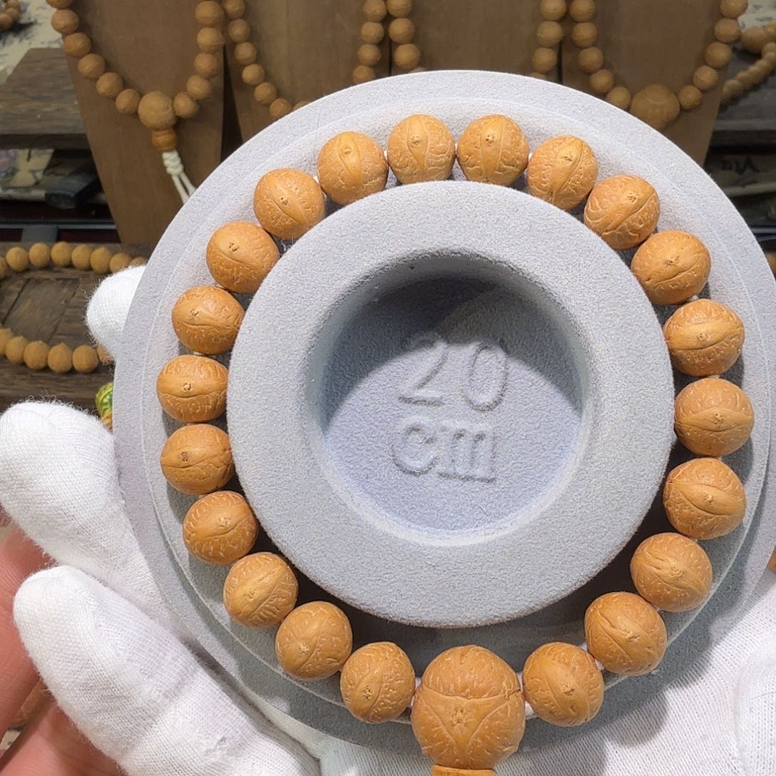 凤眼菩提手串飞碟高油高密11.2-11.5mm