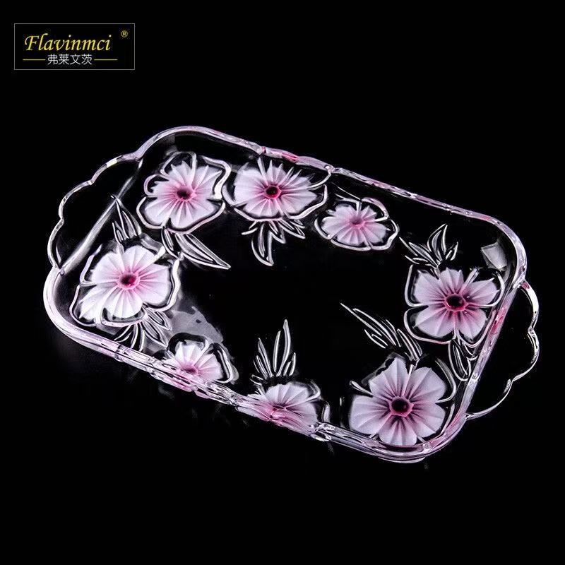 花卉学生日式带盖款茶隔款咖啡杯餐具水果盘花边碟子