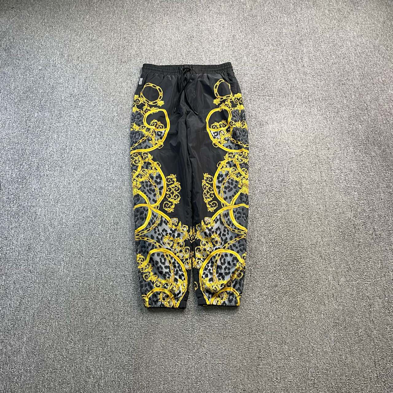 99新 VERSACE/范思哲 （bb1）花卉校服长裤46码/3400/吊牌 bc004889