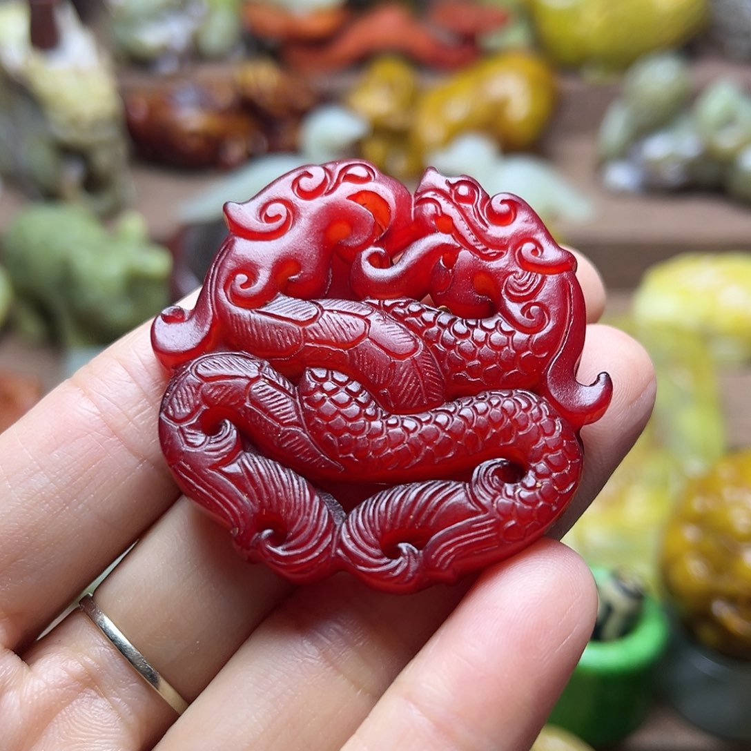白玉菩提吊坠22。。