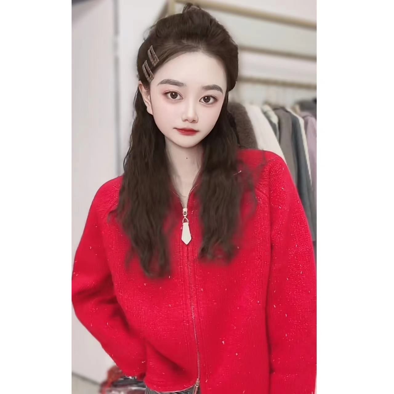 A301芯炫女装新款时尚百搭小众上衣合集12-22叮