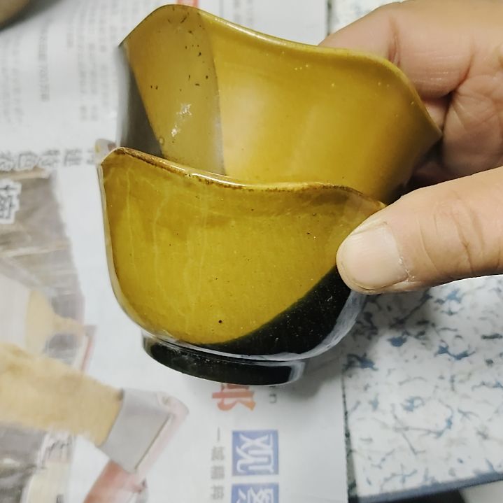 瓷片瓷器，各种摆件，瓷片，