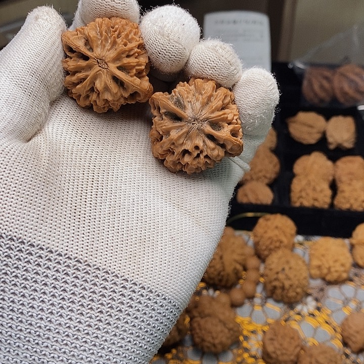 文玩核桃把件鼓***博秦岭秦闷