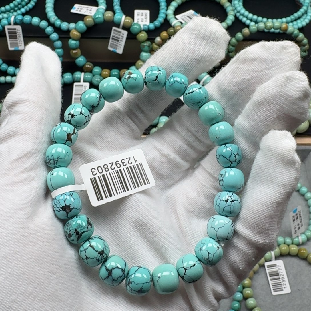 绿松石未镶嵌挂件