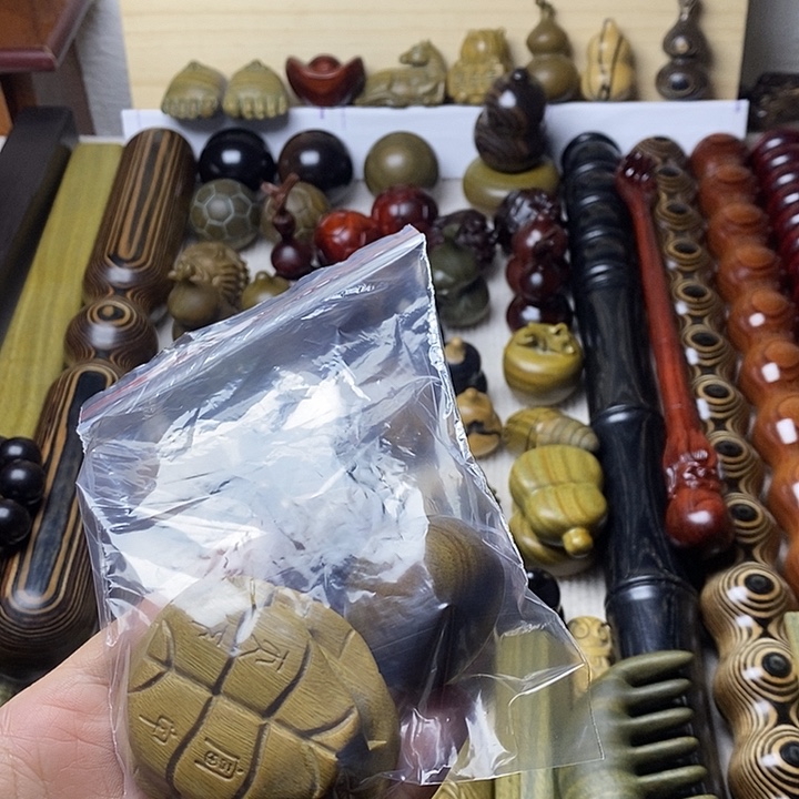 绿檀手把件256486585