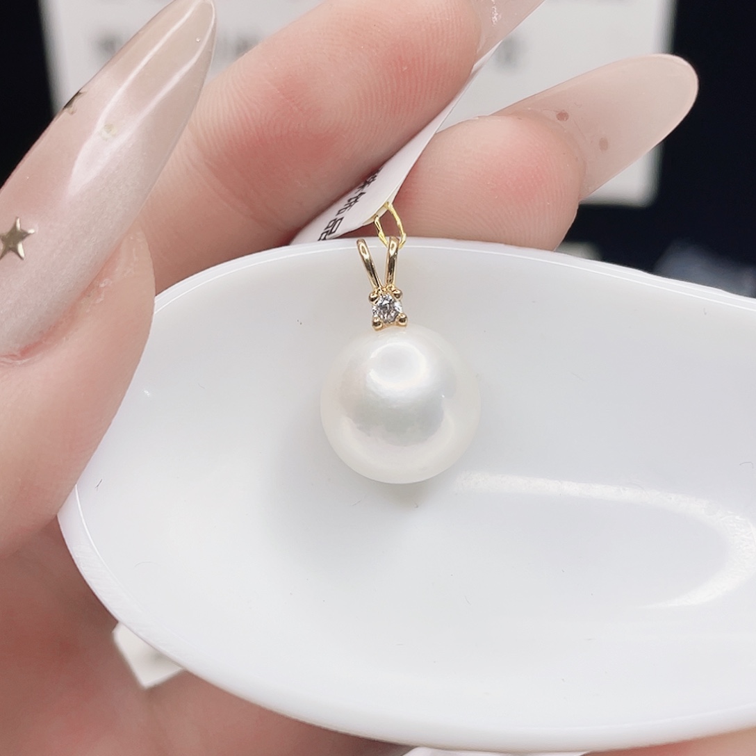 淡水珍珠合金吊坠(赠链)