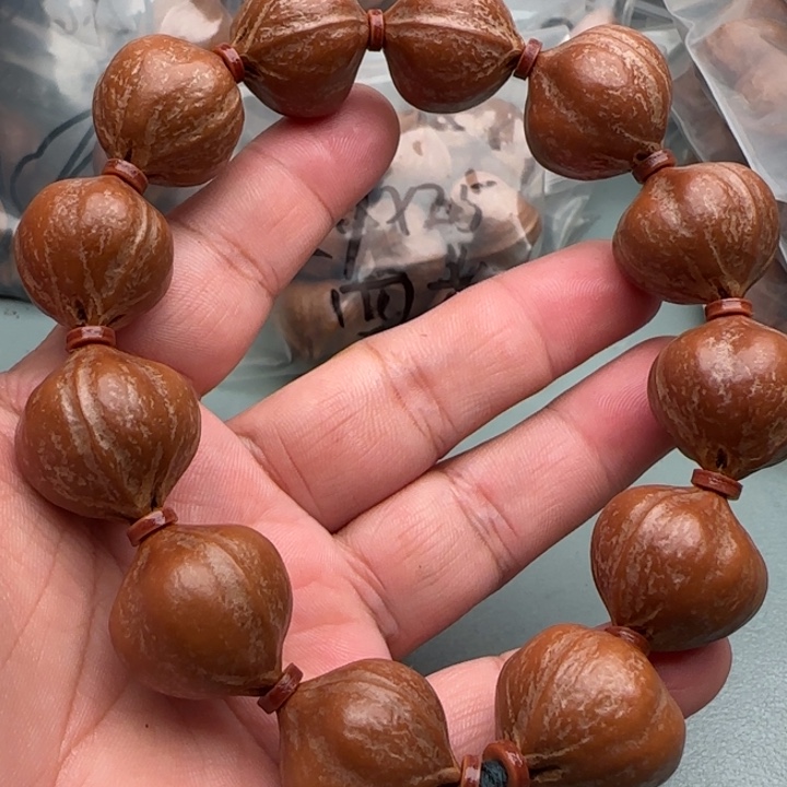 心****橄榄核手串橄榄核原皮铁核