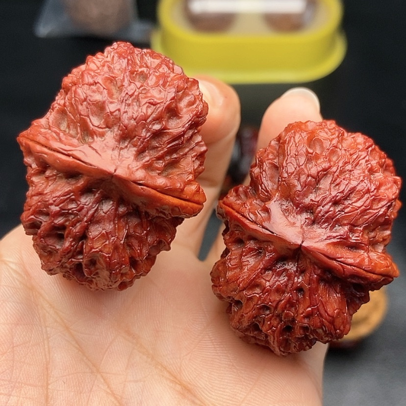 【闪购商品】把件文玩核桃44尺太湖石元宝