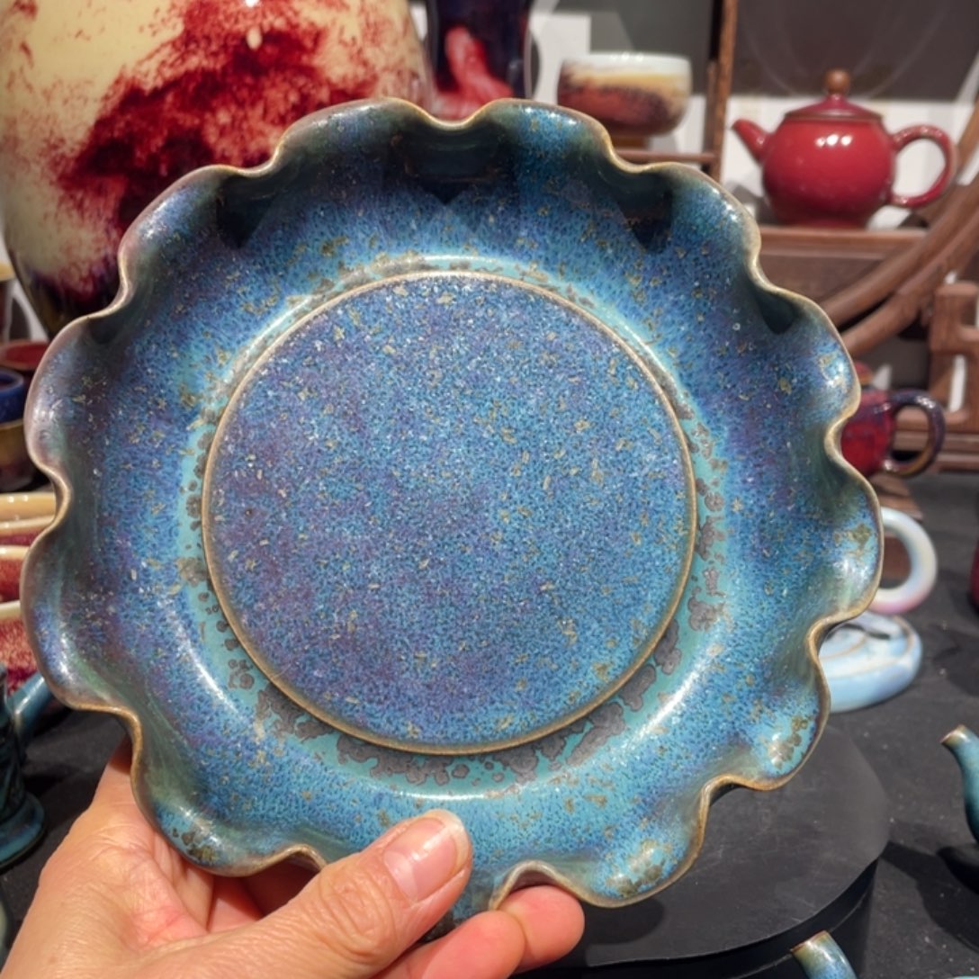 许***店中国神后钧瓷壶承