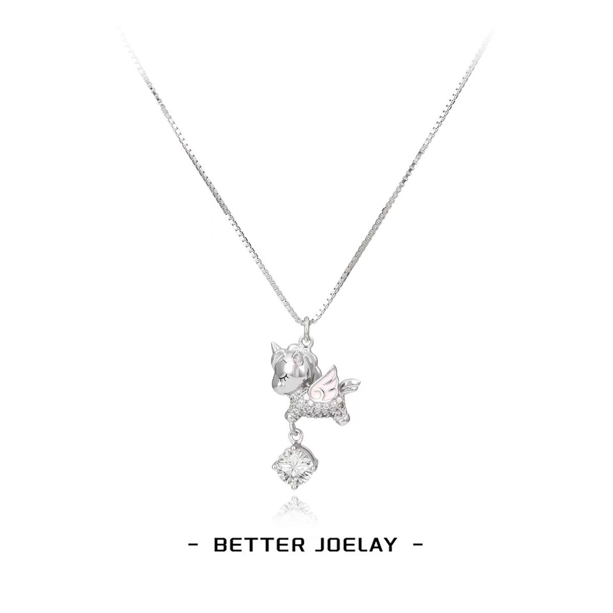 银莫桑石吊坠 BETTER JOELAY-【小宝马项链】PD001