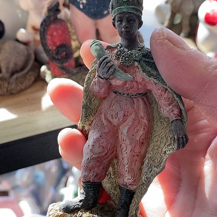 摆件一****田陶瓷树脂家居摆件微瑕