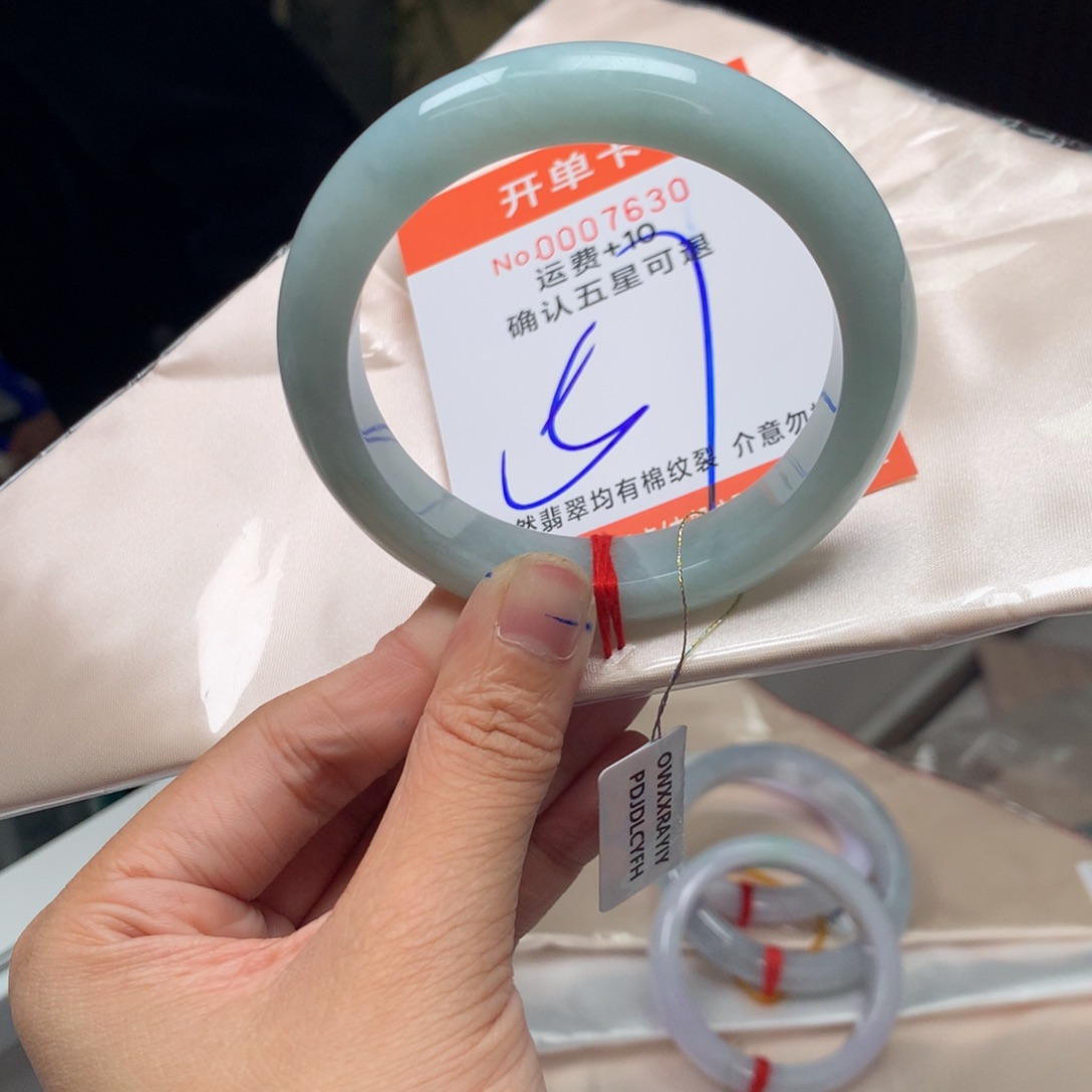 翡翠未镶嵌手镯hc