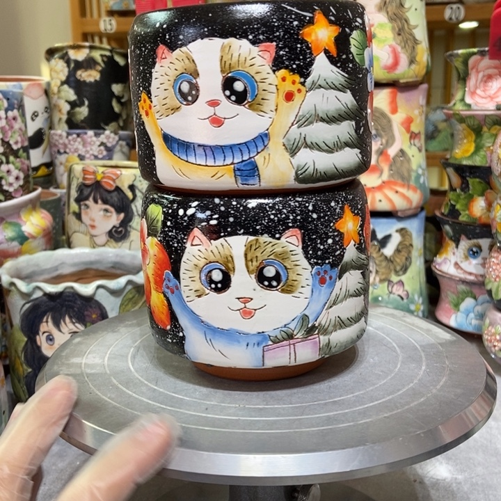 景德镇艺术手绘作品